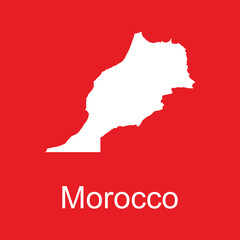 morocco map icon