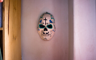 Mexican day of the dead mask