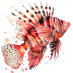 Lionfishes, Turkeyfishes,  Firefishes, Butterfly-cods