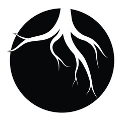 tree root icon template