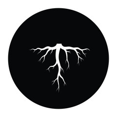 tree root icon template