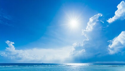 Obraz premium 夏の空