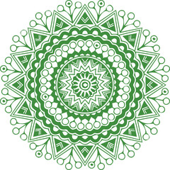 Beautiful mandala art, vector mandala design