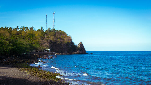 Walking around a small town in an island. Banton, Romblon, Philippines