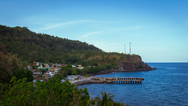 Walking around a small town in an island. Banton, Romblon, Philippines