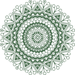 Beautiful mandala art, vector mandala design