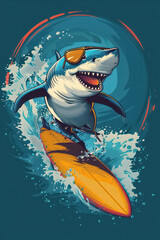 Shark Vectors & Illustrations | sky play shark, kawaii shark