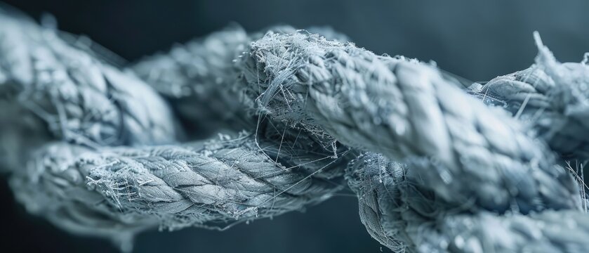 Macro shot of a self healing material knitting itself back together, future materials science