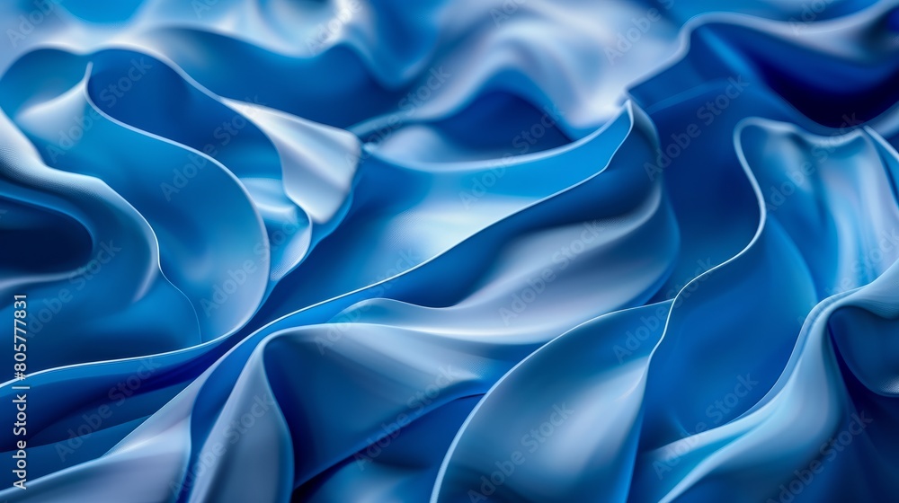 Poster modern digital abstract 3d background. copy space. based on generative ai hyper realistic