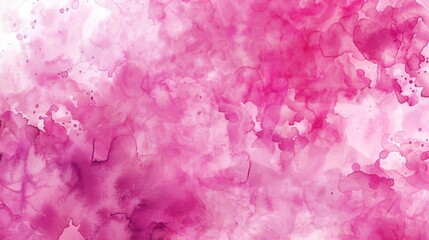 Fototapeta premium Pink watercolor abstract background. Watercolor pink background. Abstract pink texture. hyper realistic 