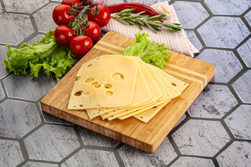 Masdam cheese slices for snack