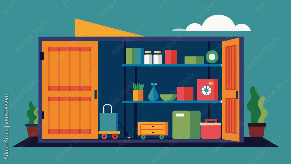 Poster step inside a refurbished shipping container and discover a world of upcycled and repurposed goods e