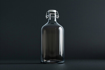 bottle mockup, empty bottles