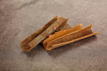 Natural wild organic cinnamon aroma