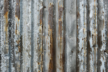 Textured surface of galvanized metal, featuring a zinc coating and industrial aesthetic. Galvanized metal textures offer a rugged and utilitarian backdrop
