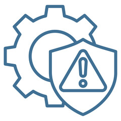 Risk Management Icon Element For Design