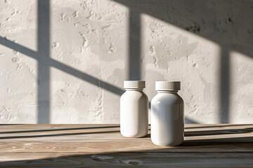 bottle mockup, empty bottles