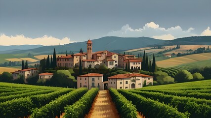 summer in Tuscany
