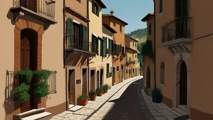 Obraz premium summer in Tuscany 