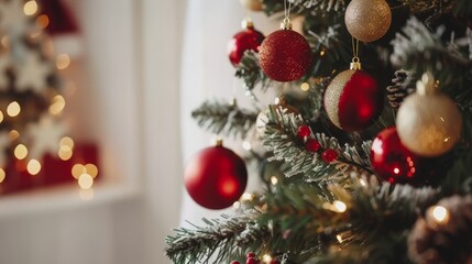 Obraz premium Christmas background