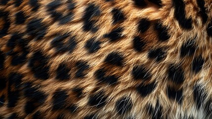 Leopard spots pattern background texture, dots, cheetah, animals, design, Generative AI