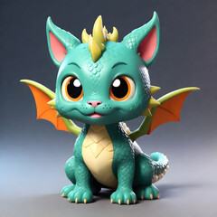 Fototapeta premium Cat Dragon (25)