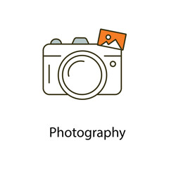 Photography Icon. Vector Icon Design