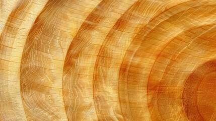   A tight shot of a split wooden piece, displaying its cross-section and a central circular hollow