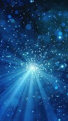 Fototapeta premium a blue background with a lot of stars in it