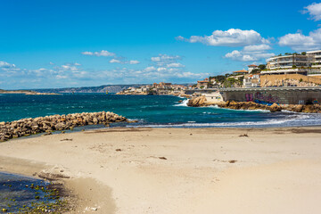 La plage du Prophète à Marseille