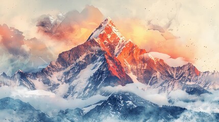 Obraz premium watercolor 