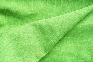 Green Fabrick Texture Background silk Cloth Abstract Emerald Pattern Abstract Fashion Material Dark...