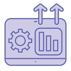 Growth Strategy  Icon blue
