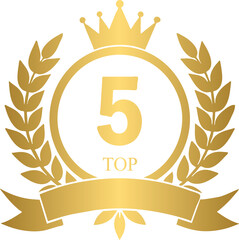 Golden top 5 award