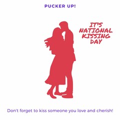 World National Kissing Day on July 6th , 