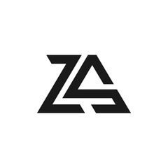 ZS set ,ZS logo. Z S design. White ZS letter. ZS, Z S letter logo design. Initial letter ZS letter logo set, linked circle uppercase monogram logo. Z S letter logo vector design. 