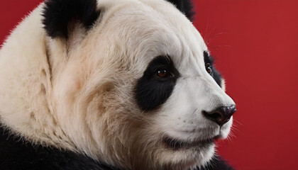 Adorable Panda Cub: A Portrait of Innocence