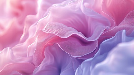 Serene Rose Petal Elegance: Tight view of wavy dry rose petals, tranquil and calming.