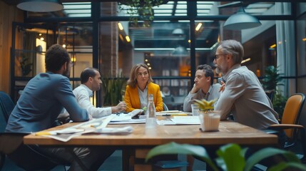 Charting the Course: Minds Converge in the Boardroom, Crafting Strategies for Success