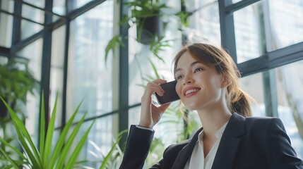 Sealing Deals, One Call at a Time: The Businesswoman's Voice Echoes Success