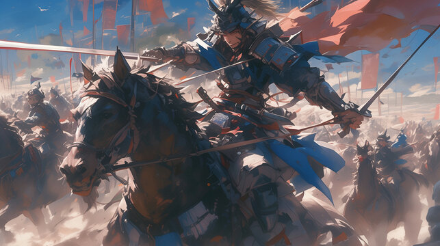 武将の姿