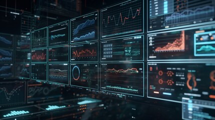 Fototapeta premium the integration of LED lights around the processor, serving both aesthetic and functional purposes. The glowing lights not only add visual appeal but also indicate activity or performance levels.