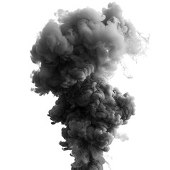Fototapeta premium Smoke effect for decoration and covering isolated on white or transparent background