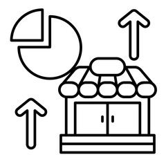 Market Opportunity  Icon line