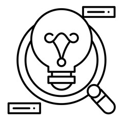Insightful Research  Icon line