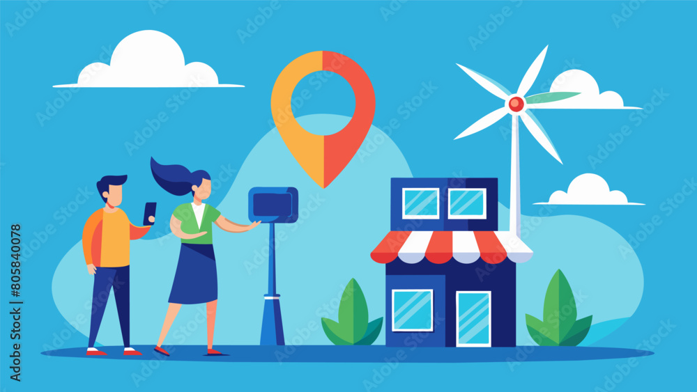 Aufkleber local businesses near the wind farm have learned to take advantage of the constant buzz using it as 