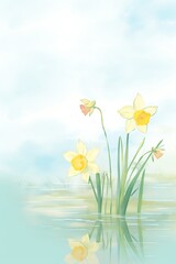 March, daffodil