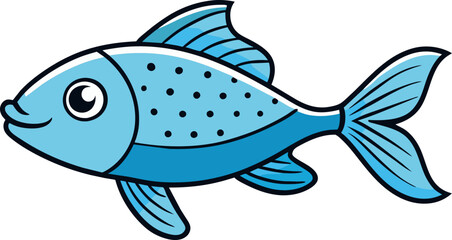 Fototapeta premium fish illustration
