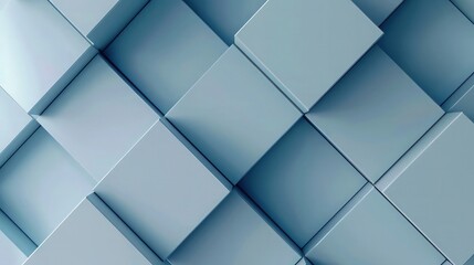  A series of square boxes arrangement in sequence abstract geometric shape background 