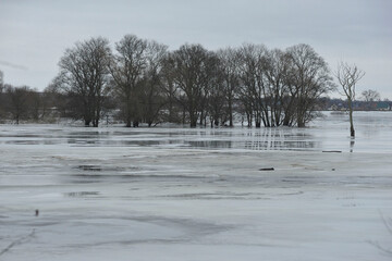Floods on the River Oder